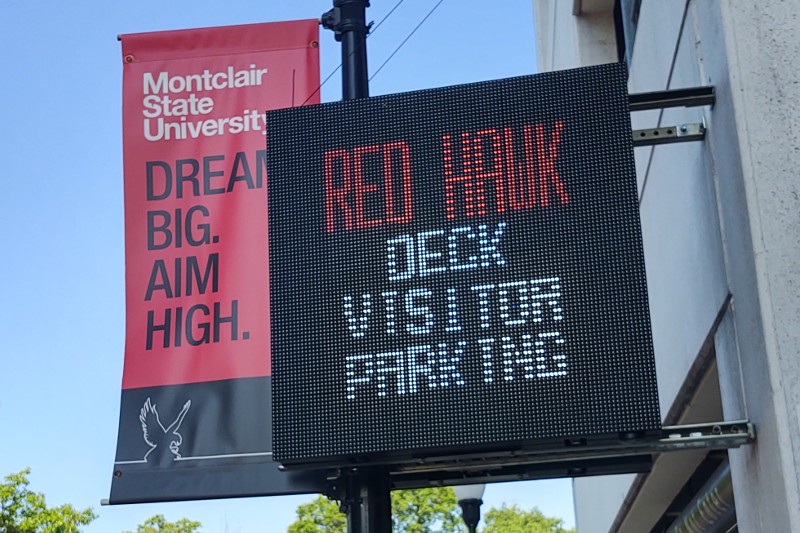 red hawk parking deck