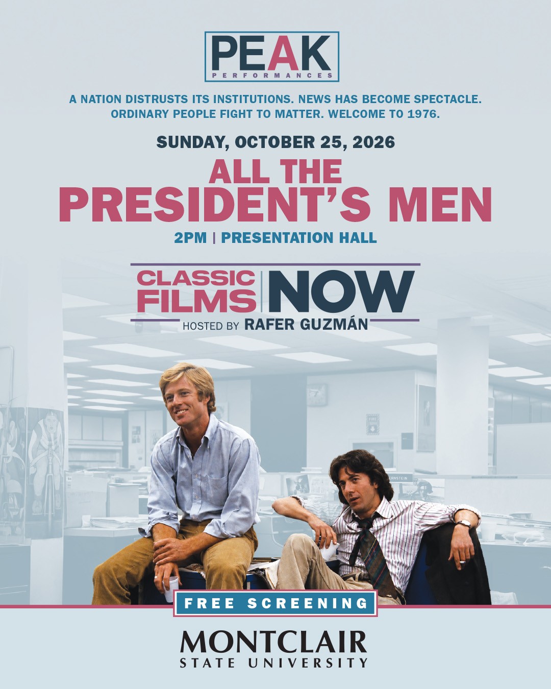 Classic Films Now: All the President’s Men
